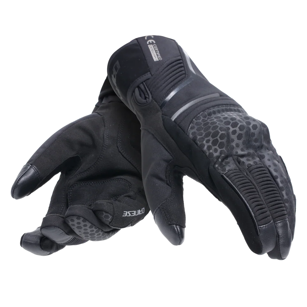 Dainese Tempest 2 D-Dry Black Short Eldiven