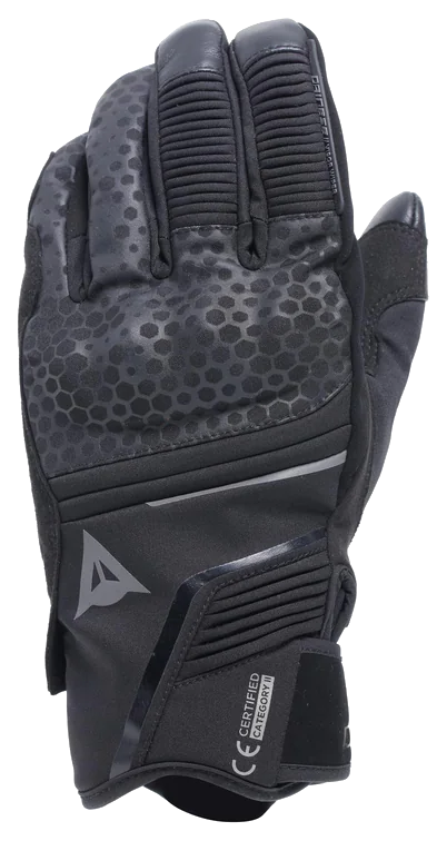 Dainese Tempest 2 D-Dry Black Short Eldiven görsel 2