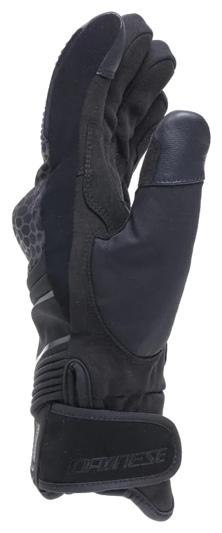 Dainese Tempest 2 D-Dry Black Short Eldiven görsel 4