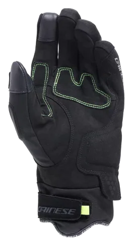 Dainese Fulmine Black Yellow Flue D-Dry Eldiven görsel 3