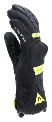 Dainese Fulmine Black Yellow Flue D-Dry Eldiven görsel 5
