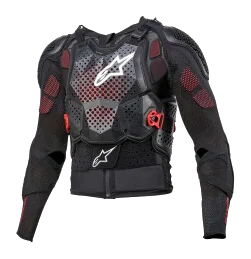 Alpinestars Bionic Tech V3 Body Armour (Tam gövde koruma) Siyah / Beyaz / Kırmızı görsel 3