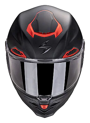 Scorpion Apex EXO-Race Air Kapalı Motosiklet Kaskı Mat Siyah / Kırmızı görsel 2