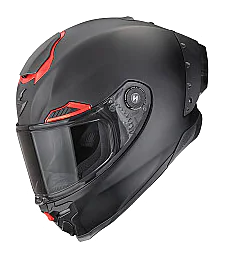 Scorpion Apex EXO-Race Air Kapalı Motosiklet Kaskı Mat Siyah / Kırmızı görsel 5