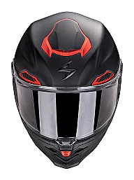 Scorpion Apex EXO-Race Air Kapalı Motosiklet Kaskı Mat Siyah / Kırmızı görsel 6