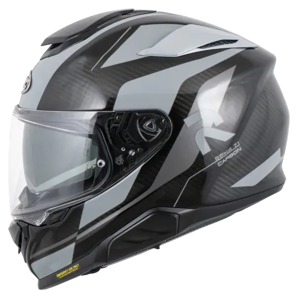 HJC RPHA71 Hamil MC5 Carbon Kapalı Motosiklet Kaskı Gri görsel 2