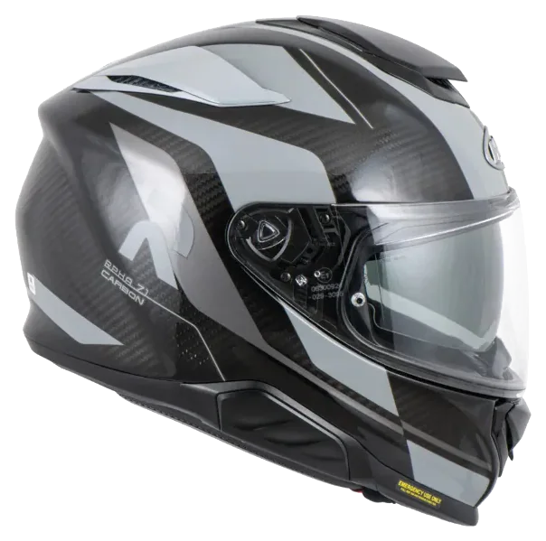 HJC RPHA71 Hamil MC5 Carbon Kapalı Motosiklet Kaskı Gri görsel 4