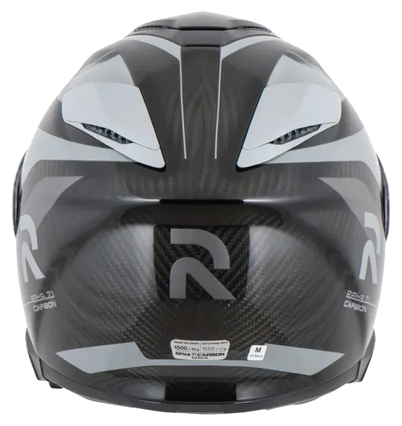 HJC RPHA71 Hamil MC5 Carbon Kapalı Motosiklet Kaskı Gri görsel 6
