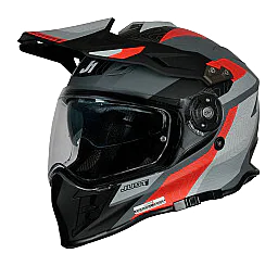 Just1 J34 Pro Globe Kapalı Motosiklet Kaskı Kırmızı / Siyah görsel 6