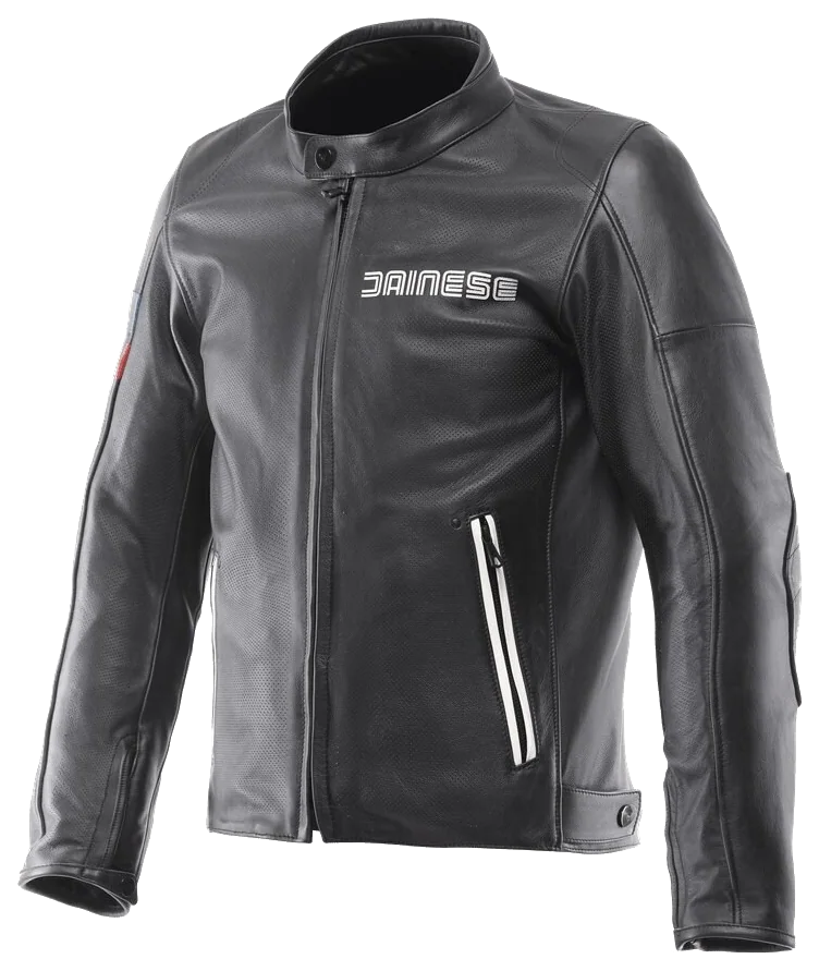 Dainese Leggenda Perf. Black Deri Ceket