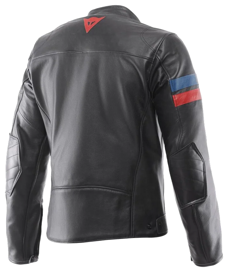 Dainese Leggenda Perf. Black Deri Ceket görsel 2