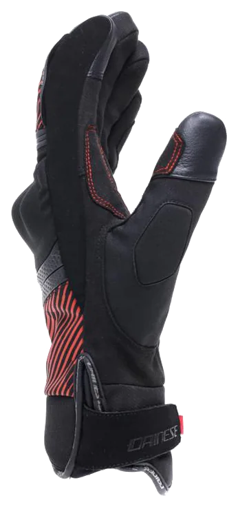 Dainese Fulmine Black Red D-Dry Eldiven - D-Dry Eldivenler görsel 3
