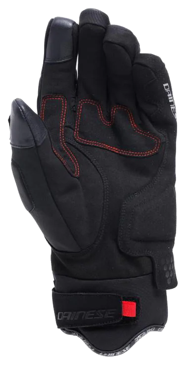 Dainese Fulmine Black Red D-Dry Eldiven - D-Dry Eldivenler görsel 4