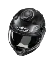 HJC F100 Hetal MC5SF Çene Açılır Motosiklet Kaskı Mat Siyah Gri görsel 5