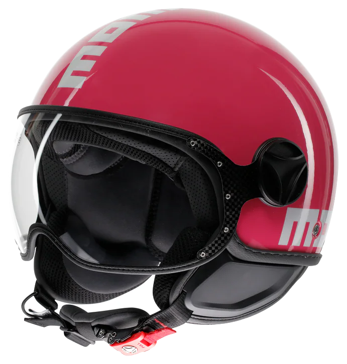 Momodesign Fgtr Classic Candy Fucsia White Açık Kask görsel 6