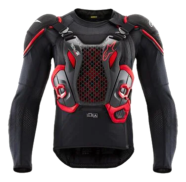Alpinestars Tech-Air Off-Road Sistem Airbag Ceket Siyah görsel 3