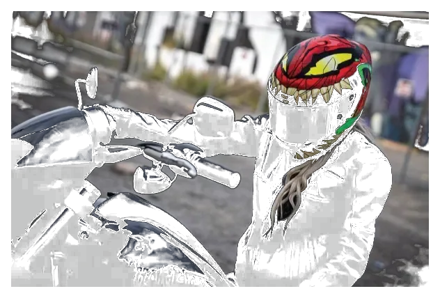 HJC RPHA1 Toxin Marvel MC1SF Kapalı Motosiklet Kaskı görsel 4