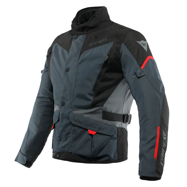 Dainese Tempest 3 Ebony Black Lava Red D-Dry Mont