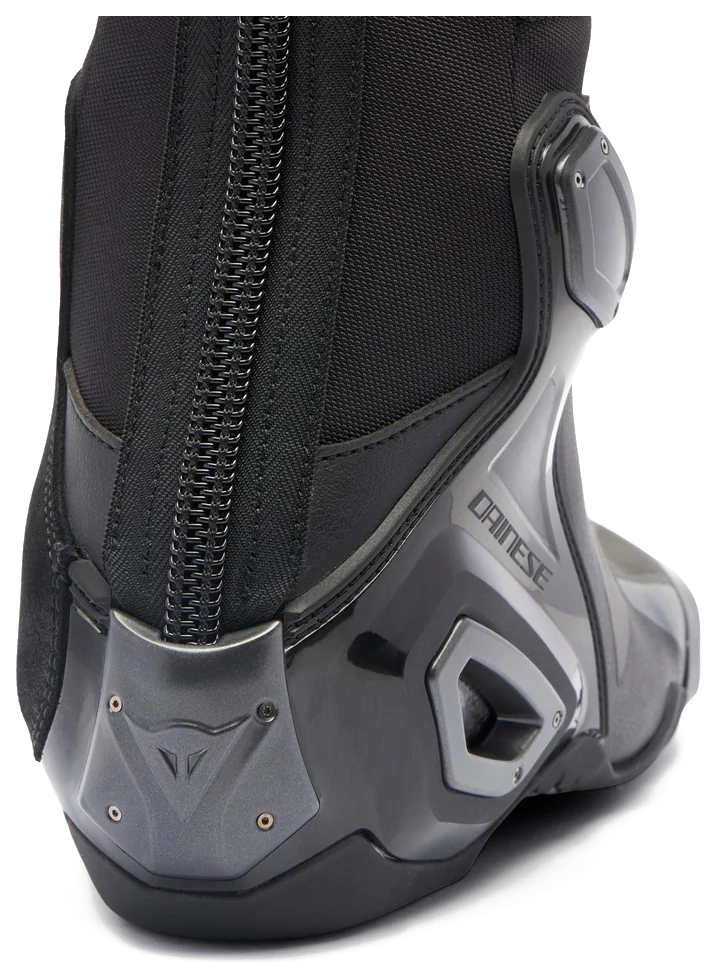 Dainese Axial 2 Black Deri Bot görsel 5