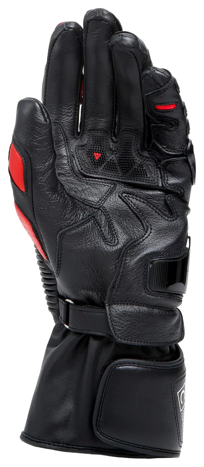 Dainese Druid 4 Black Lava Red White Deri Eldiven görsel 3