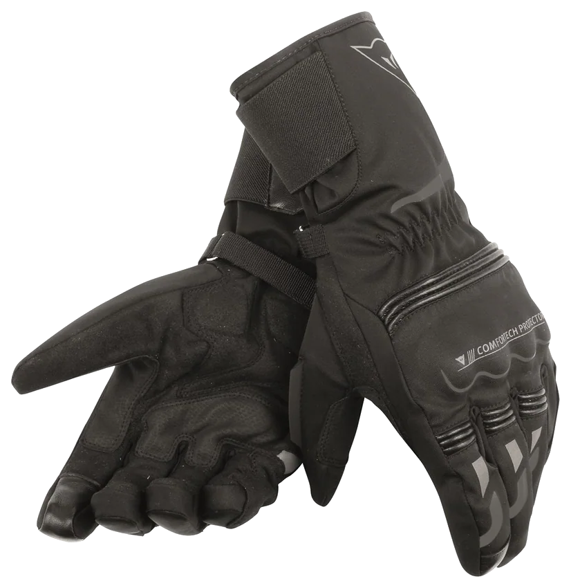 Dainese Tempest Unisex Black Black D-Dry Kadın Long Eldiven görsel 2