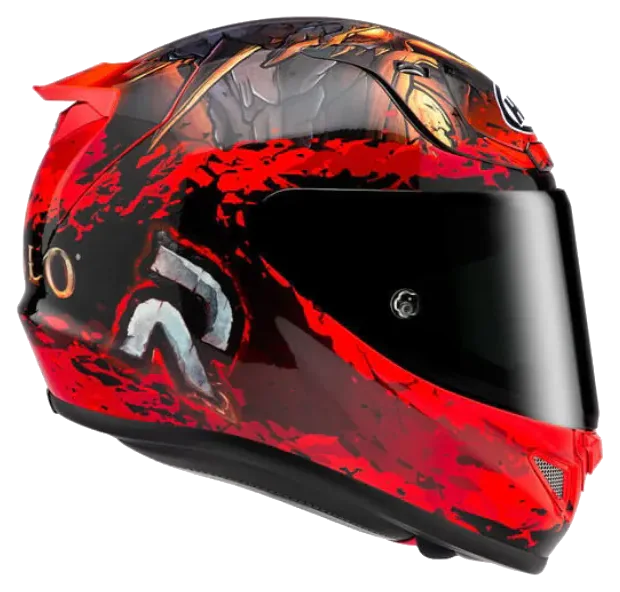HJC RPHA12 Diablo Blizzard MC1 Kapalı Motosiklet Kaskı görsel 3