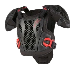 Alpinestars Bionic Action Genç/Çocuk Üst Koruma Siyah / Beyaz / Kırmızı görsel 3