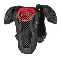 Alpinestars Bionic Action Genç/Çocuk Üst Koruma Siyah / Beyaz / Kırmızı görsel 4