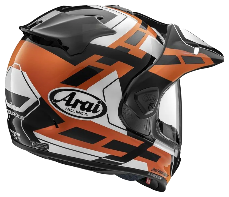 Arai Tour-X5 Match Orange Kapalı Kask görsel 2