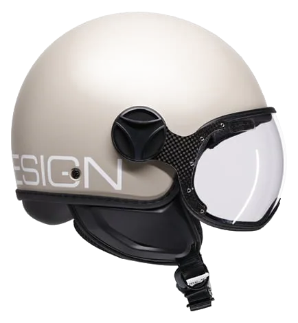 Momodesign Fgtr Classic Candy Matt Malted Milk White Açık Kask - Momodesign Kask görsel 3