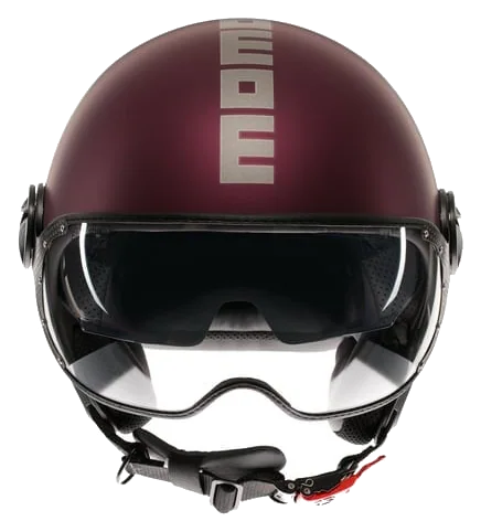 Momodesign Fgtr Evo Mono Matt Amarena Silver Açık Kask