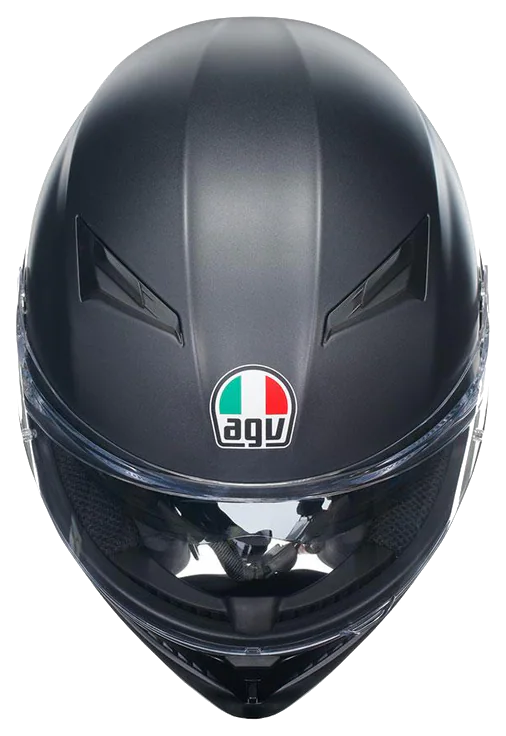 Agv K3 Mono Matt Black Kapalı Kask görsel 6