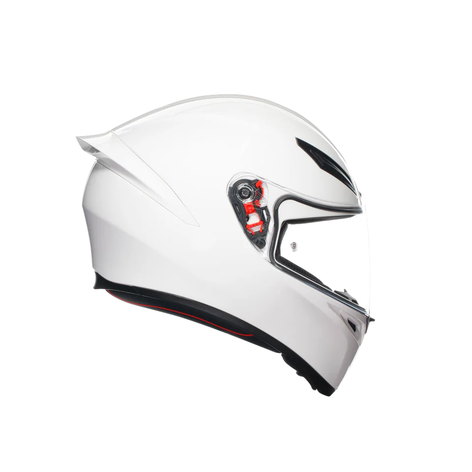 Agv K1 S Mono White Kapalı Kask görsel 2