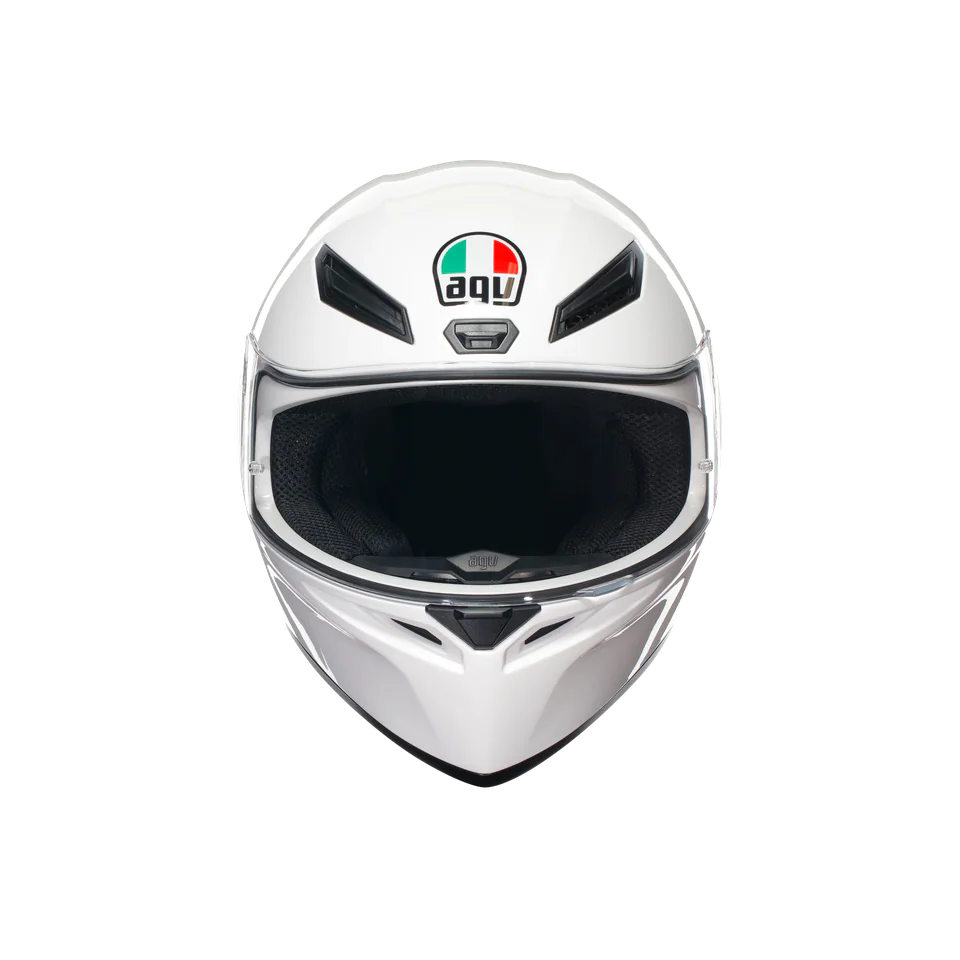 Agv K1 S Mono White Kapalı Kask görsel 3