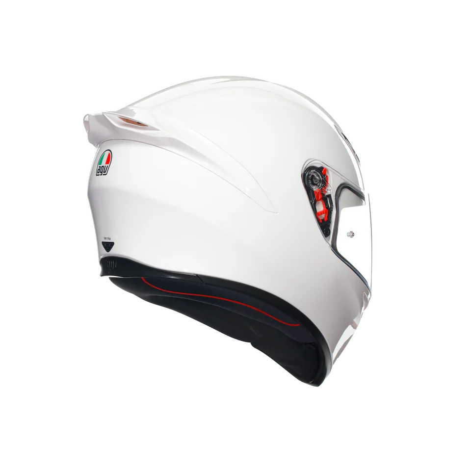 Agv K1 S Mono White Kapalı Kask görsel 6