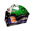 HJC RPHA1 Joker DC Comics MC48SF Kapalı Motosiklet Kaskı görsel 6