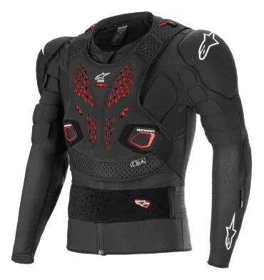 Alpinestars Bionic Pro V3 Plasma Body Armor (Tam gövde Koruma) Siyah / Kırmızı / Beyaz
