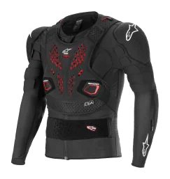 Alpinestars Bionic Pro V3 Plasma Body Armor (Tam gövde Koruma) Siyah / Kırmızı / Beyaz görsel 3