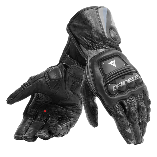 Dainese Steel-Pro Black Anthracite Deri Eldiven görsel 2