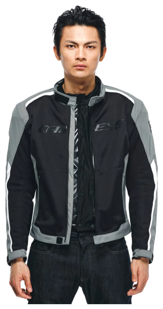 Dainese Hydra Flux 2 Air Black Charcoal Gray D-Dry Mont görsel 3