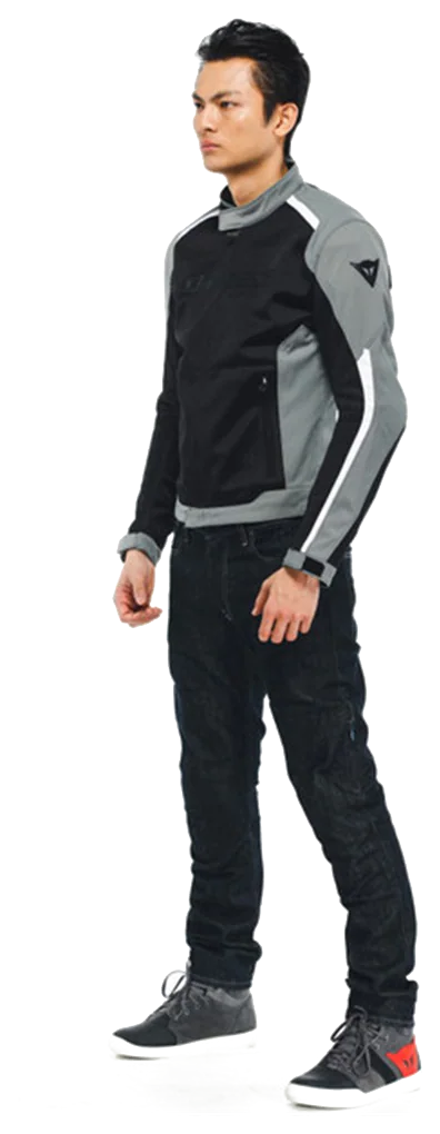 Dainese Hydra Flux 2 Air Black Charcoal Gray D-Dry Mont görsel 5