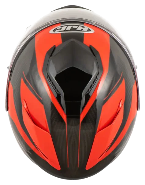 HJC RPHA71 Hamil MC1 Carbon Kapalı Motosiklet Kaskı Kırmızı görsel 5