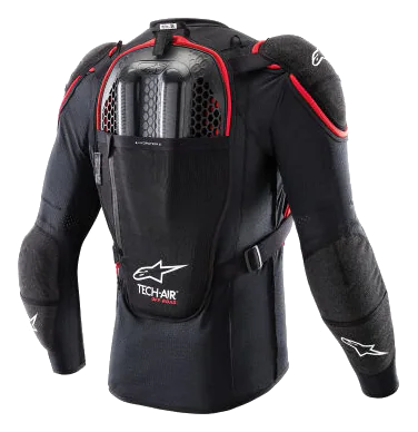 Alpinestars Tech-Air Off-Road Sistem Airbag Ceket Siyah / Kırmızı görsel 2