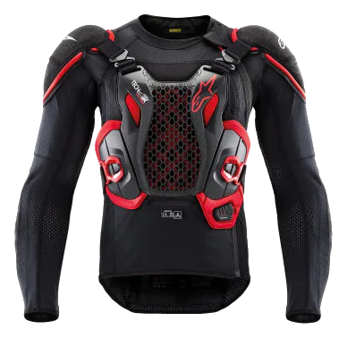 Alpinestars Tech-Air Off-Road Sistem Airbag Ceket Siyah / Kırmızı görsel 3