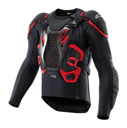 Alpinestars Tech-Air Off-Road Sistem Airbag Ceket Siyah / Kırmızı görsel 5