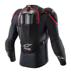 Alpinestars Tech-Air Off-Road Sistem Airbag Ceket Siyah / Kırmızı görsel 6
