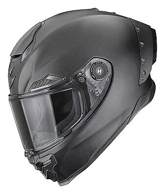 Scorpion Apex EXO-Race Air Kapalı Motosiklet Kaskı Mat İnci Siyah