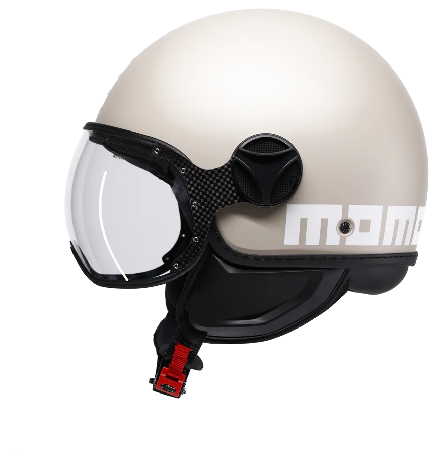 Momodesign Fgtr Classic Candy Matt Malted Milk White Açık Kask görsel 6