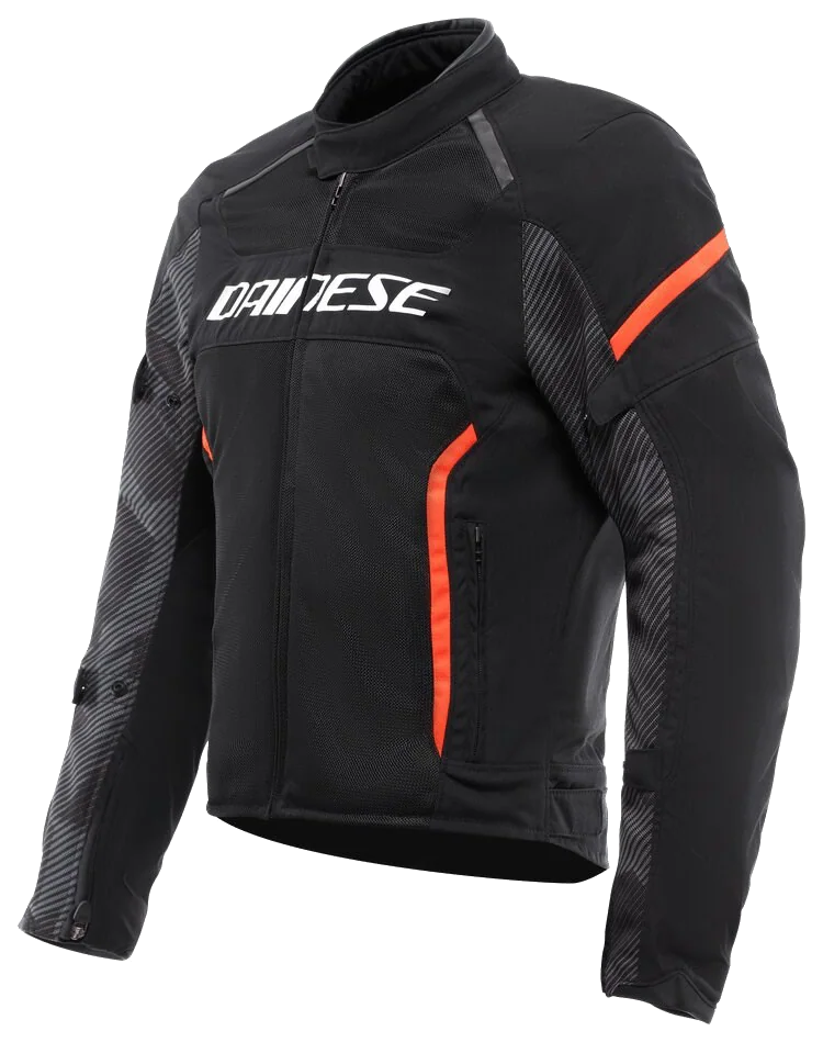 Dainese Air Frame 3 Black Red Fluo Tekstil Mont