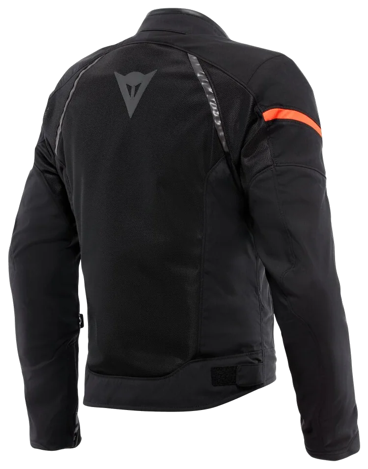 Dainese Air Frame 3 Black Red Fluo Tekstil Mont görsel 2